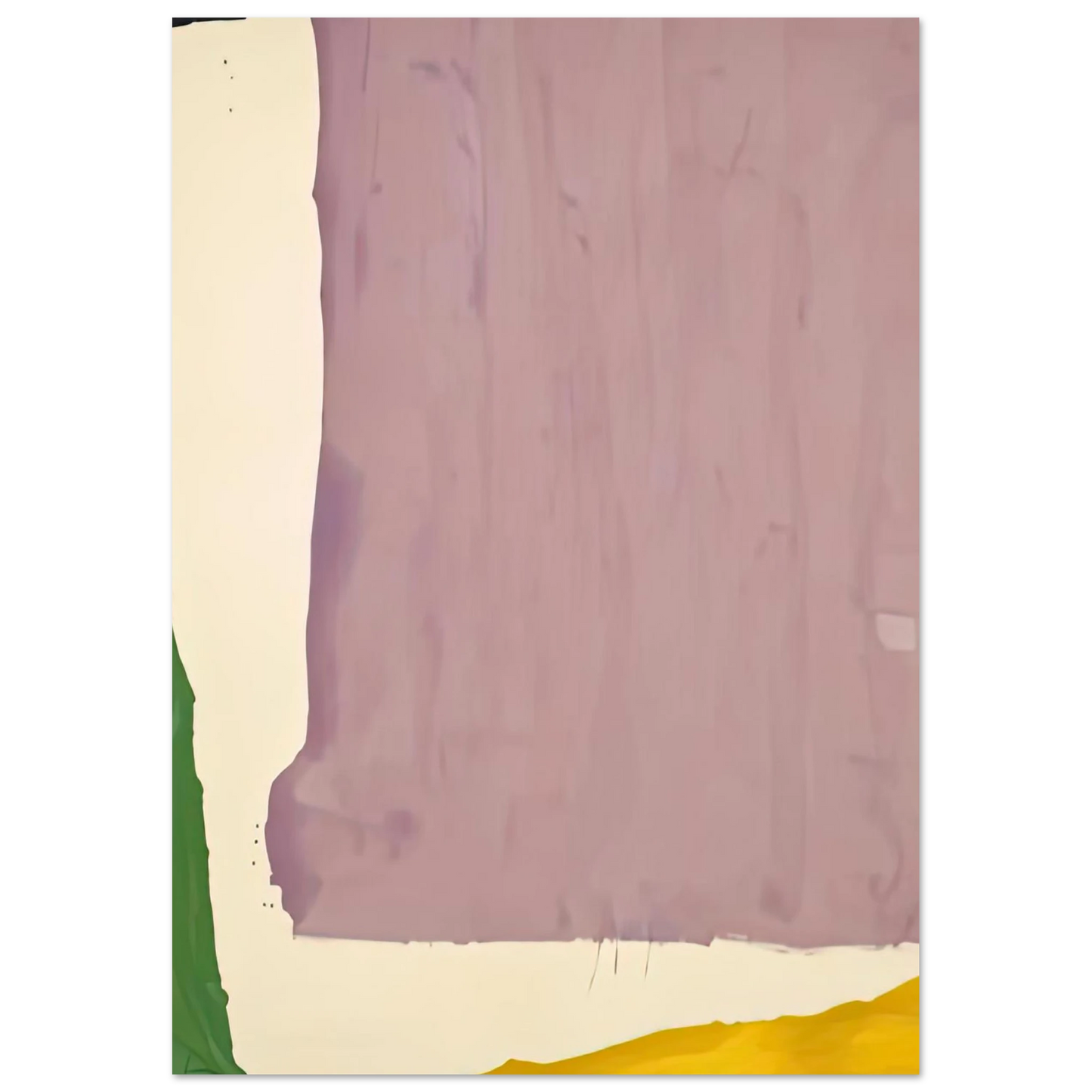 Helen Frankenthaler - Mauve District, 1966- Wall Art - 28x40 inches / 70x70 cm - Canvas (Imperial)-canvas - -