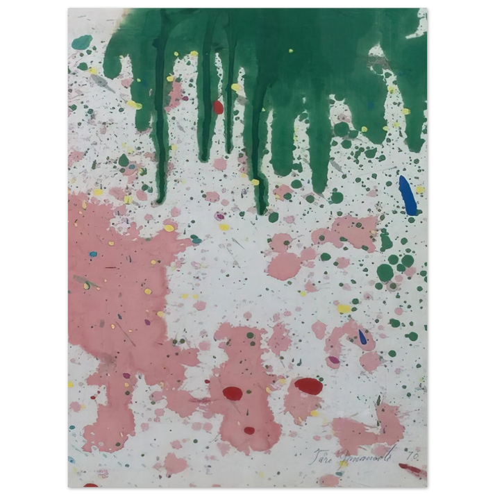 Taro Yamamoto - UNTITLED 1970 75x100 cm / 30x40inches Fine Art Poster