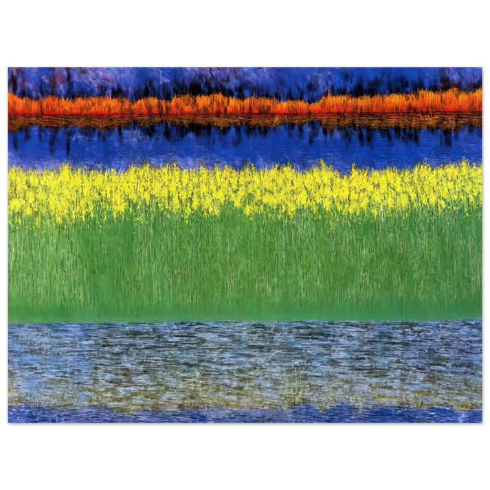 Jimmy Ernst - Sea of Grass - 1982 75x100 cm / 30x40inches Fine Art Poster