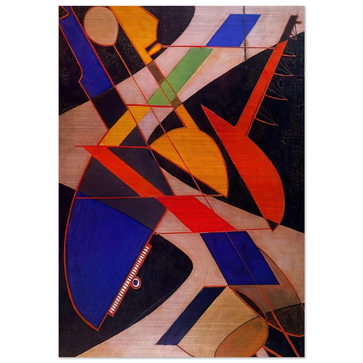 ORQUESTA SINFONICA 1916 - Man Ray Brushed Aluminum Print - 70x100 cm / 28x40 inches | Man Ray Aluminum Print | Man Ray Prints