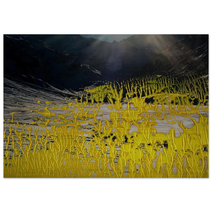 19 3 92 - Gerhard Richter Brushed Aluminum Print - 70x100 cm / 28x40 inches | Gerhard Richter Aluminum Print | Gerhard Richter Prints