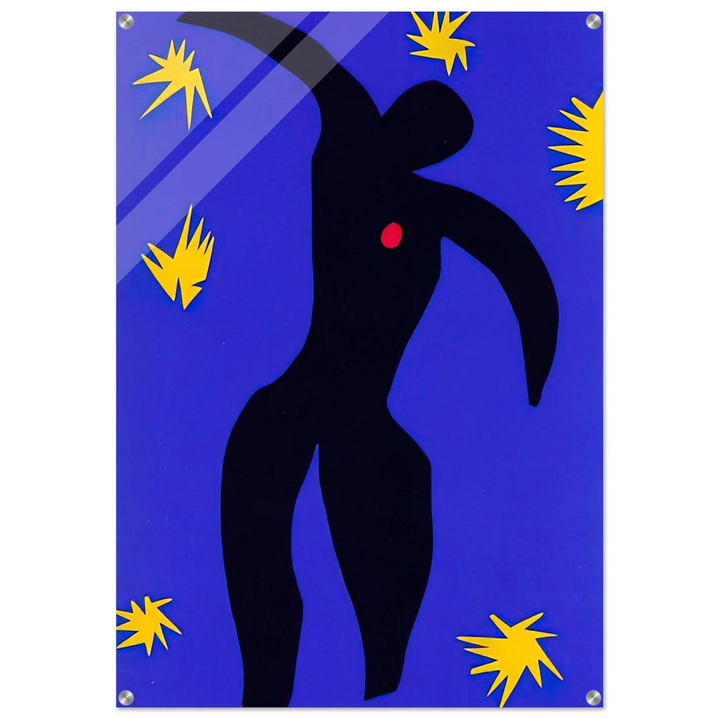 ICARUS 1944 - Henri Matisse Acrylic Print - 70x100 cm / 28x40″ inches | Henri Matisse Wall Art | Henri Matisse Prints