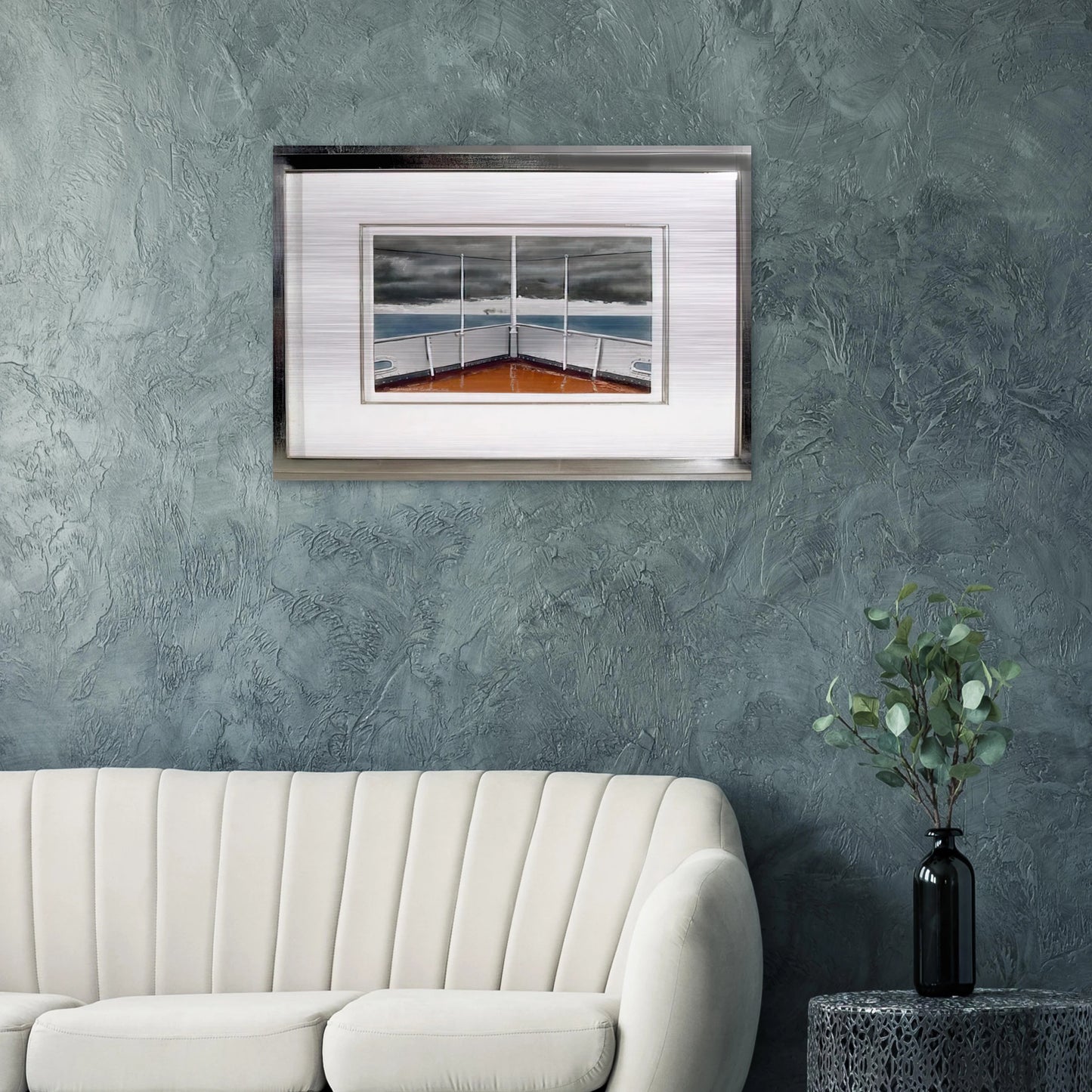 On the Great Lakes - 1953 - Clarence Holbrook Carter Brushed Aluminum Print - 70x100 cm / 28x40 inches | Clarence Holbrook Carter Aluminum Print | Clarence Holbrook Carter Prints