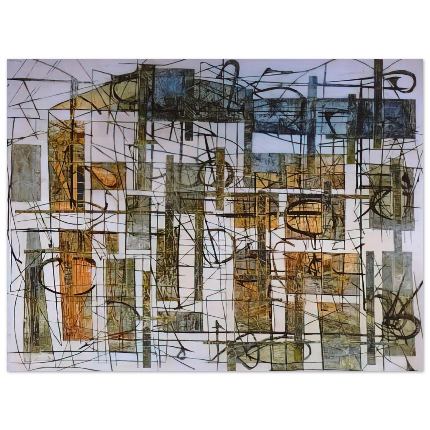 Jimmy Ernst - Lookscape - 1952 Fine Art Poster - Default Title