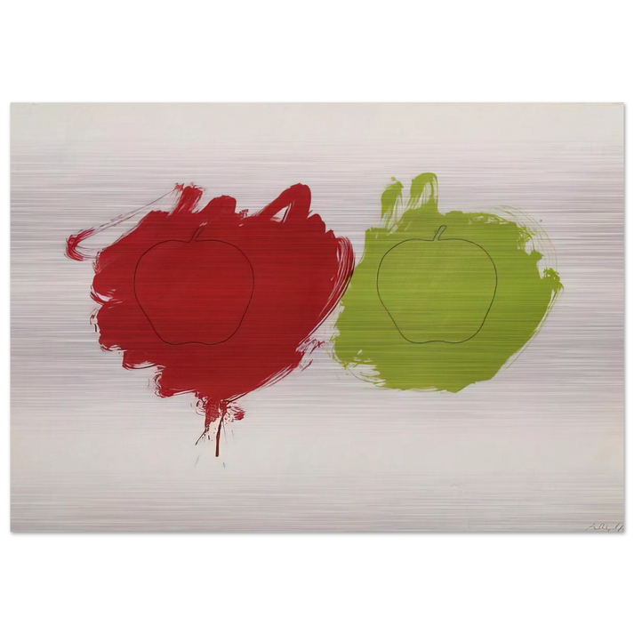 Cut - 1964 - Billy Apple Brushed Aluminum Print - 70x100 cm / 28x40 inches | Billy Apple Aluminum Print | Billy Apple Prints