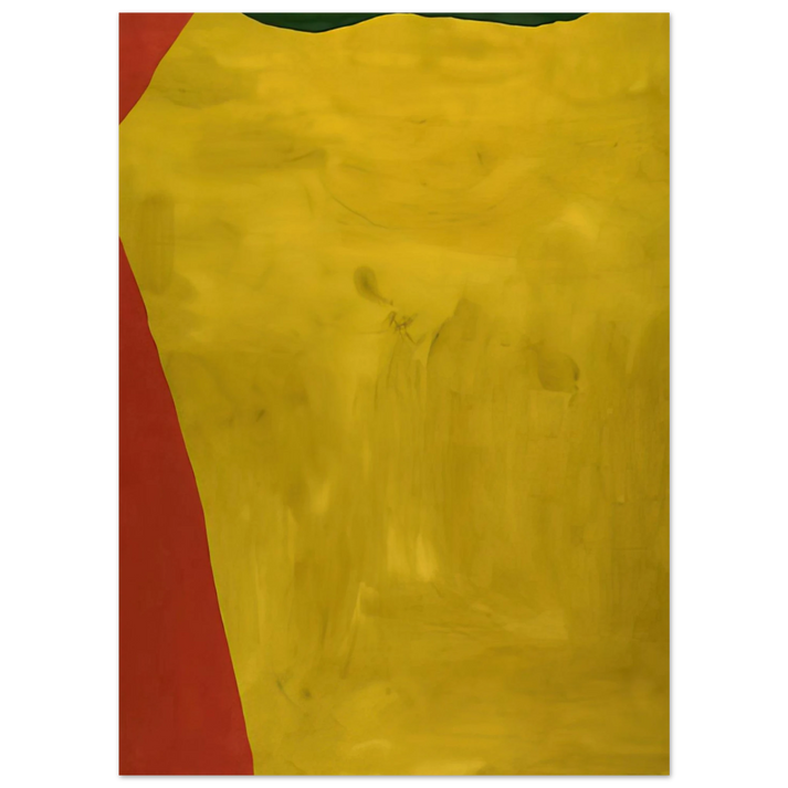 Helen Frankenthaler - Blessing of the Fleet - 1969 Wall art - 21x29.7 cm / 8x12" - Fine Art Poster-canvas - -