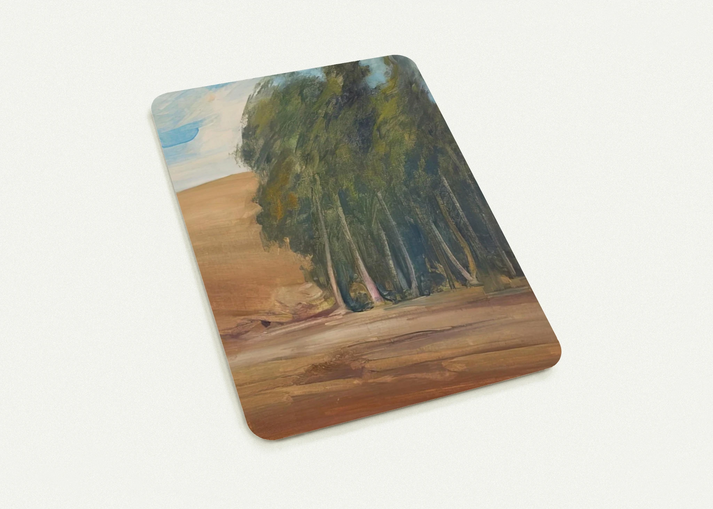 A Grove of Windswept Trees - Tonalism By Xavier Martinez Pack of 10 Post Cards | Xavier Martinez Post Cards | A6 (10.5 x 14.8 cm) - 4.1 x 5.8 inches