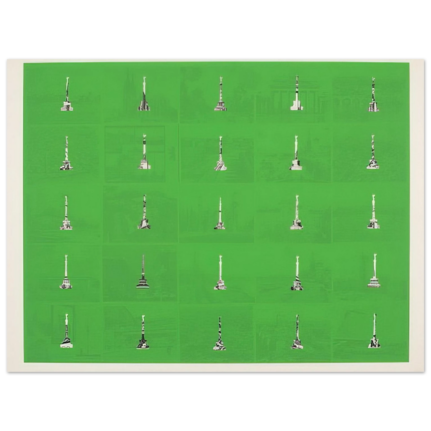 Dieter Roth - Berlin 1 - 1970 Fine Art Poster - Default Title