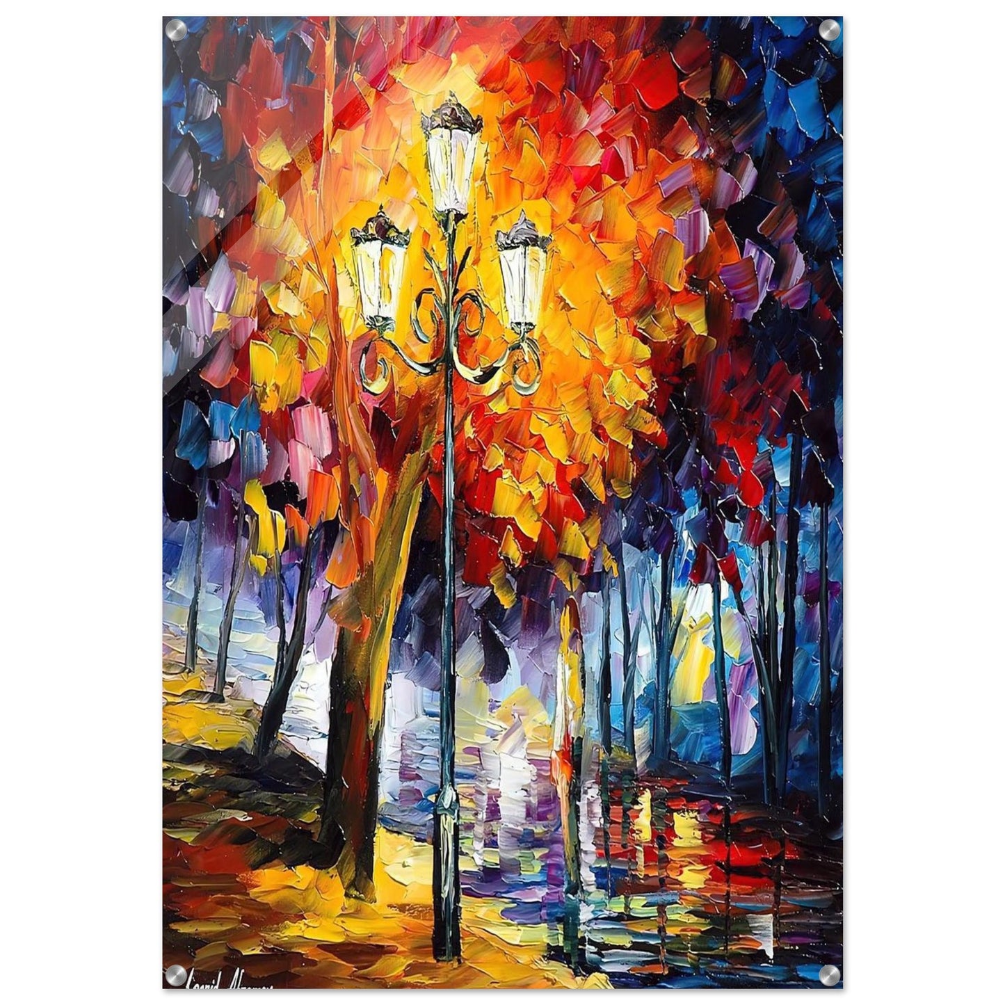 Leonid Afremov - Leonid Afremov Acrylic Print - 70x100 cm / 28x40″ inches