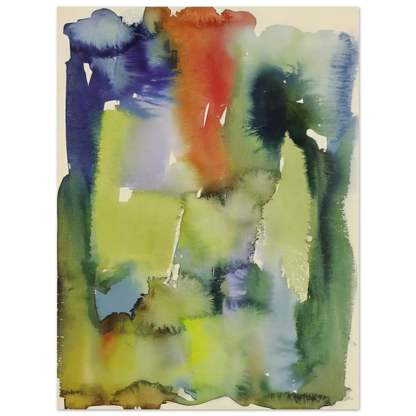 Hans Hartung - Untitled - 1922 Fine Art Poster - Default Title