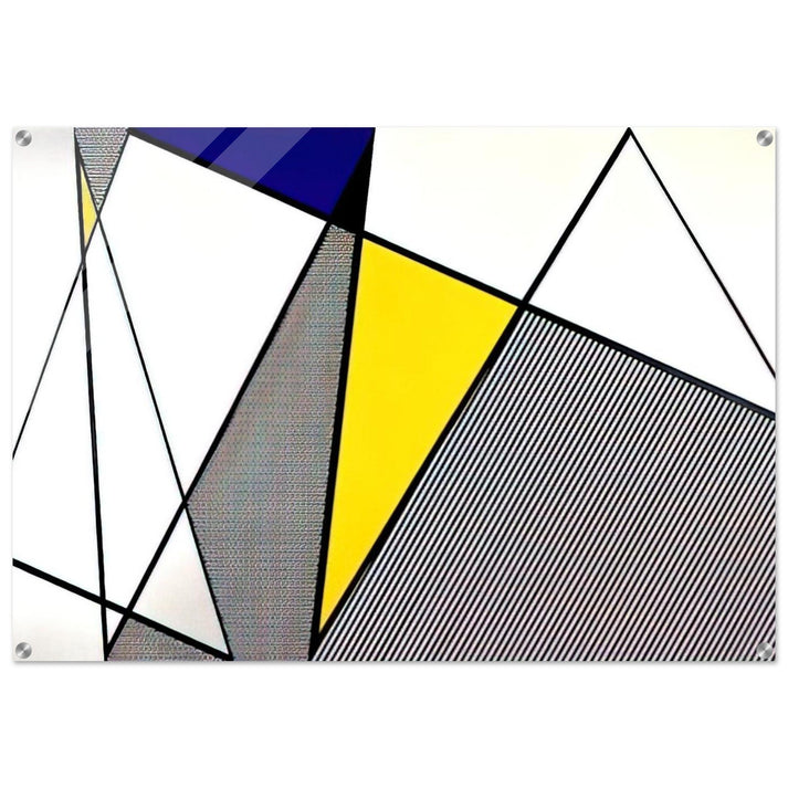 PERFECT PAINTING 1 1985 - Roy Lichtenstein Acrylic Print - 70x100 cm / 28x40″ inches