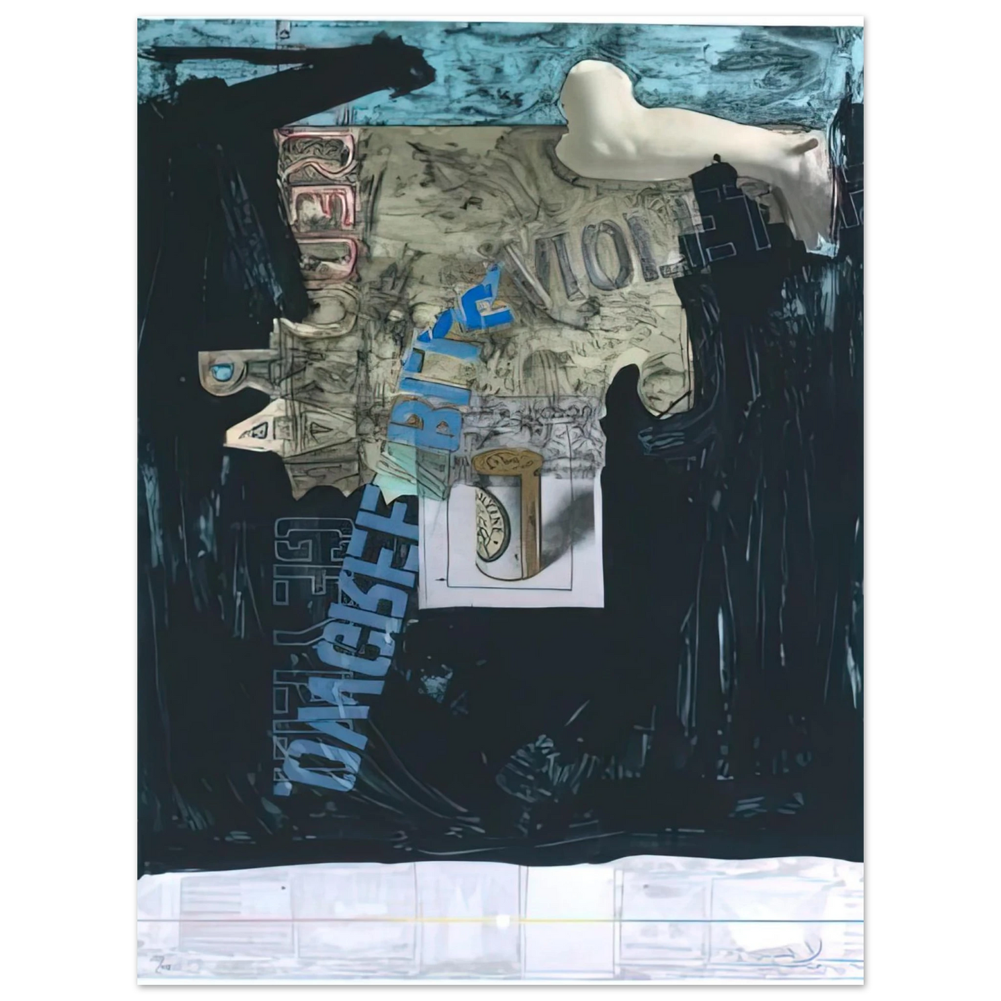 Jasper Johns - DECOY 1971 Fine Art Poster - Default Title