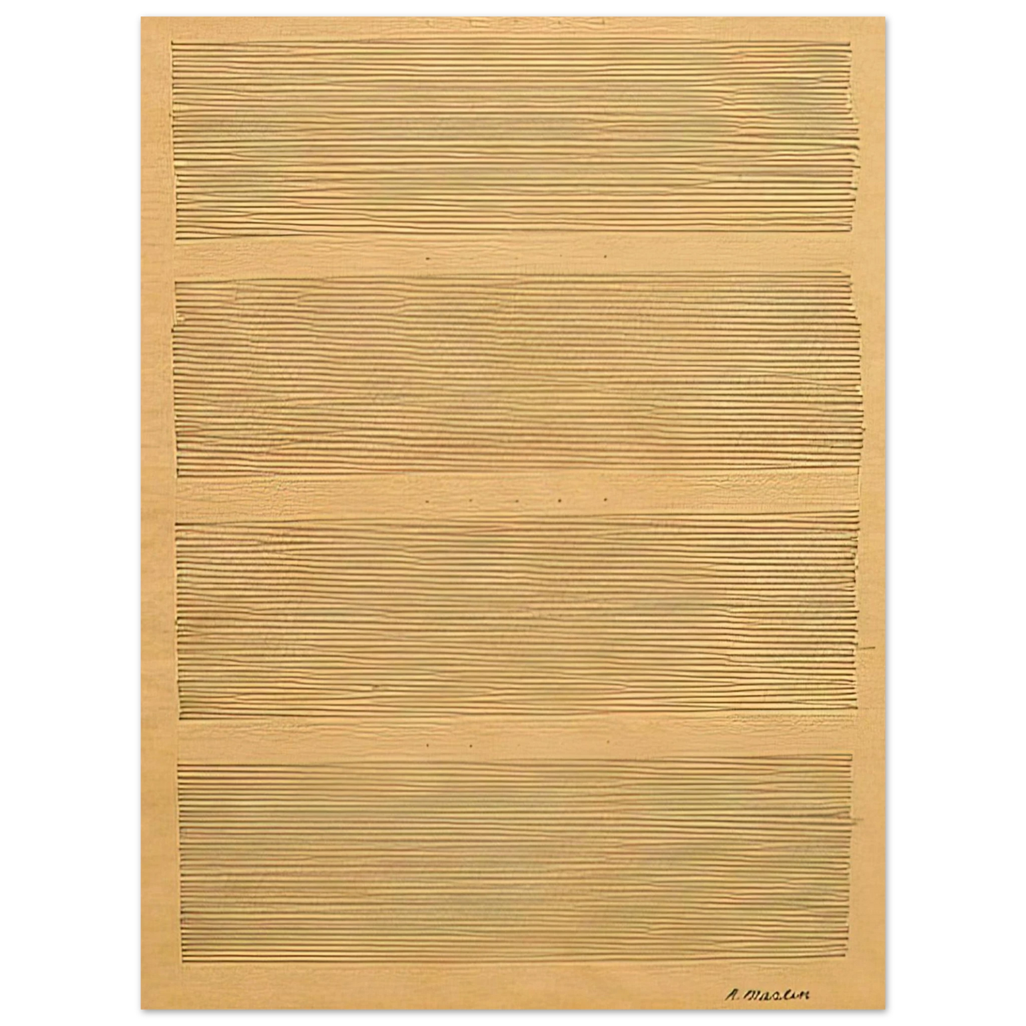 Agnes Martin - Morning Star Fine Art Poster - Default Title