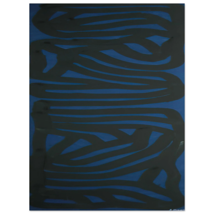 Sol LeWitt - Blue Vertical 75x100 cm / 30x40inches Fine Art Poster