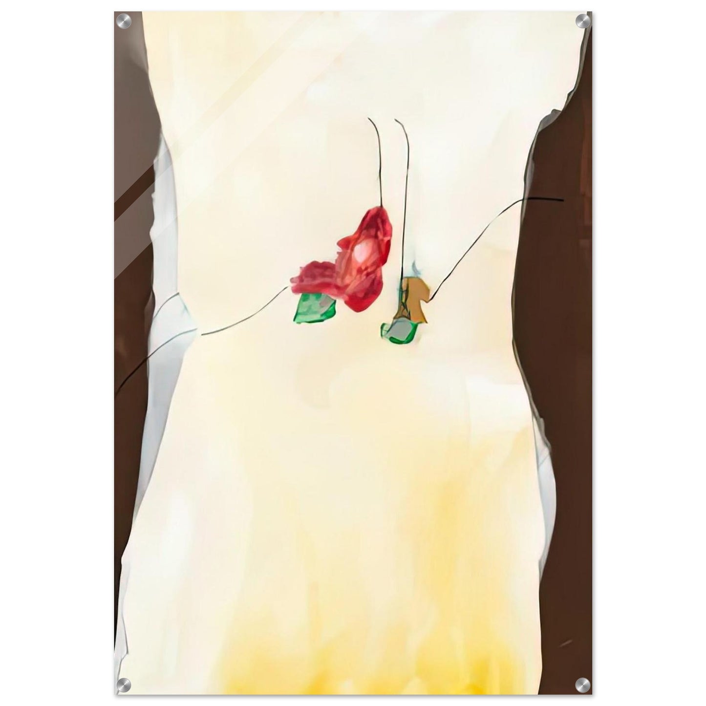 Chill Factor, 1973- - Helen Frankenthaler Acrylic Print - 70x100 cm / 28x40″ inches
