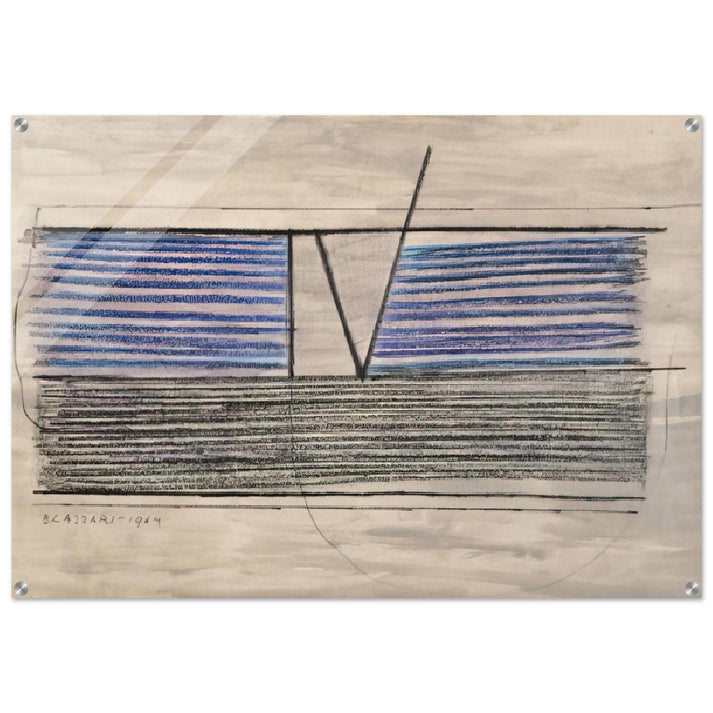 Untitled - 1964 - Bice Lazzari Acrylic Print - 70x100 cm / 28x40″ inches