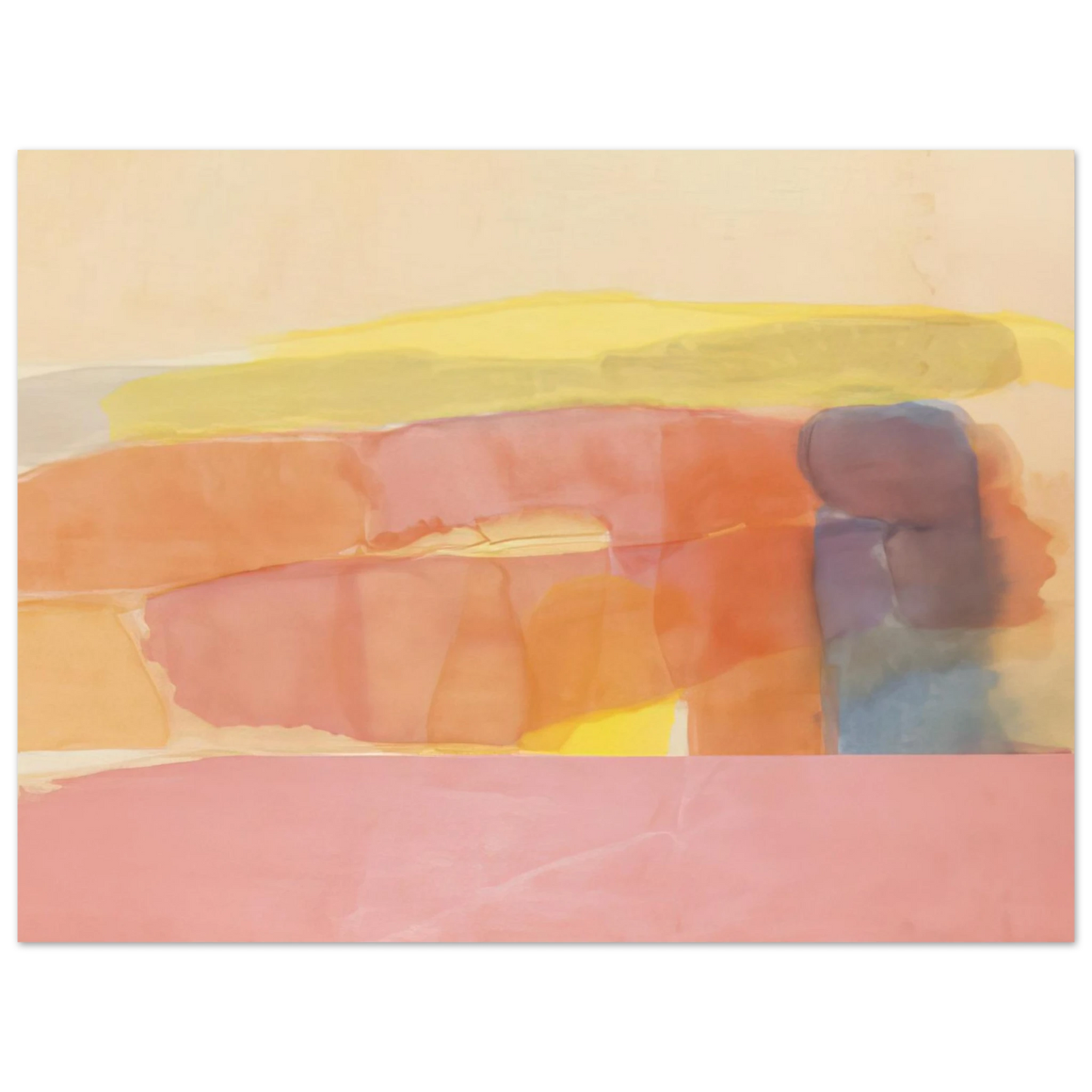 Ronnie Landfield - First Path - 1978 Fine Art Poster - Default Title