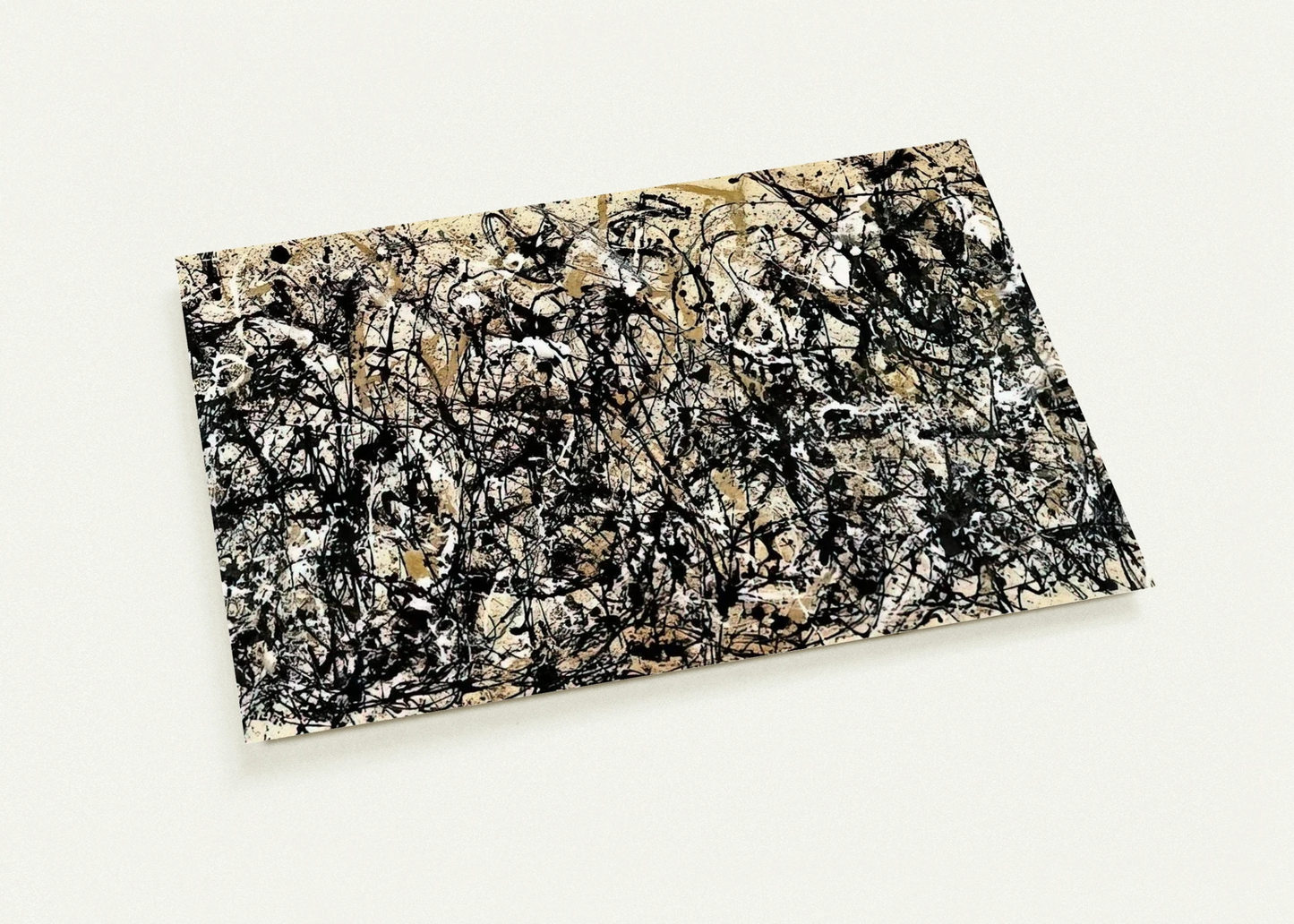 NOT_DETECTED_185311 By Jackson Pollock Pack of 10 Post Cards | Jackson Pollock Post Cards | A6 (10.5 x 14.8 cm) - 4.1 x 5.8 inches