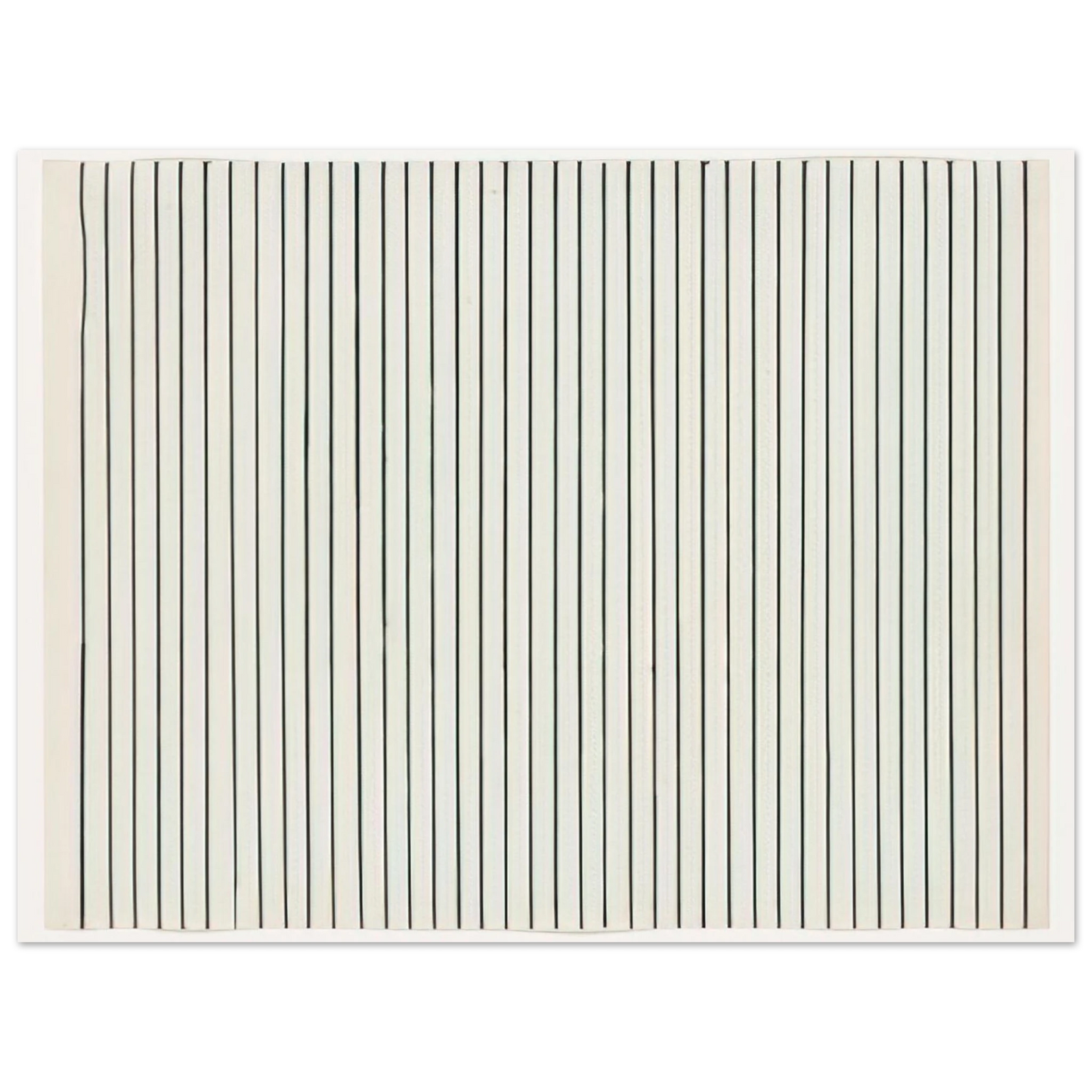 Ellsworth Kelly - Vertical Lines from the series Line Form Color Fine Art Poster - Default Title