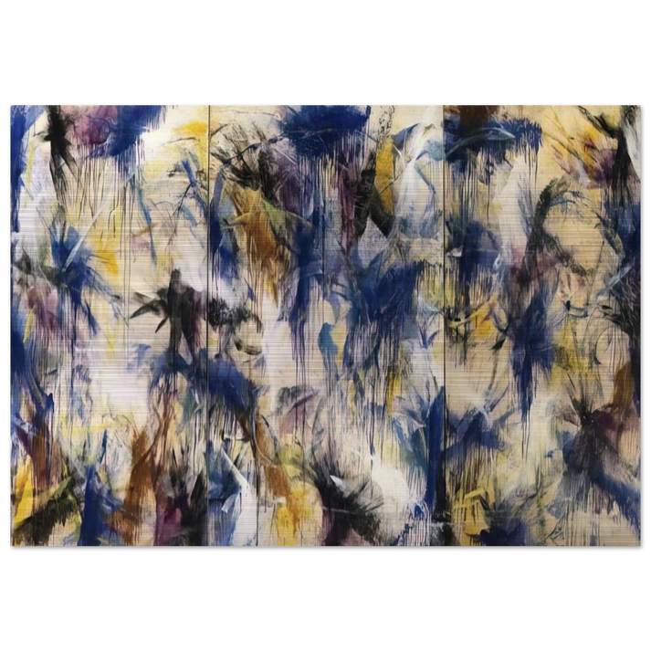 Aritic - 1959 - Norman Bluhm Brushed Aluminum Print - 70x100 cm / 28x40 inches | Norman Bluhm Aluminum Print | Norman Bluhm Prints