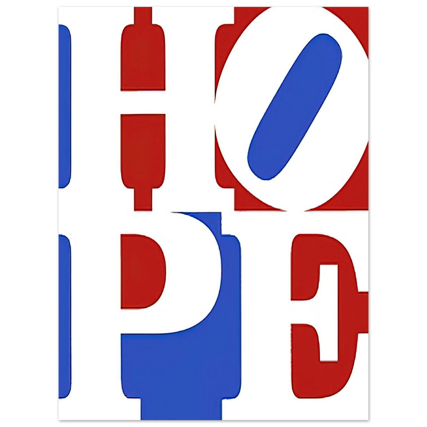 Robert Indiana - Hope Fine Art Poster - Default Title