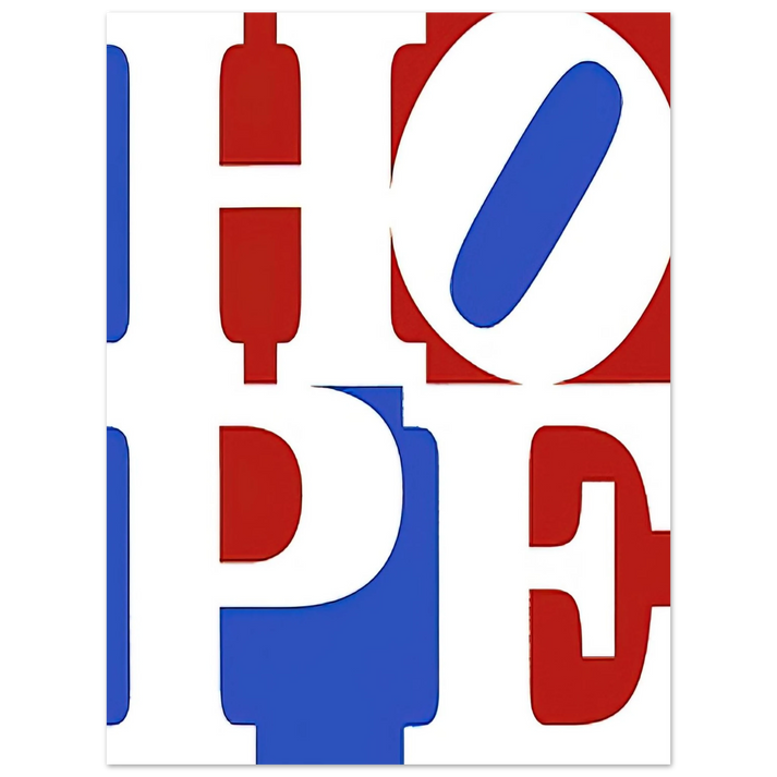 Robert Indiana - Hope 75x100 cm / 30x40inches Fine Art Poster