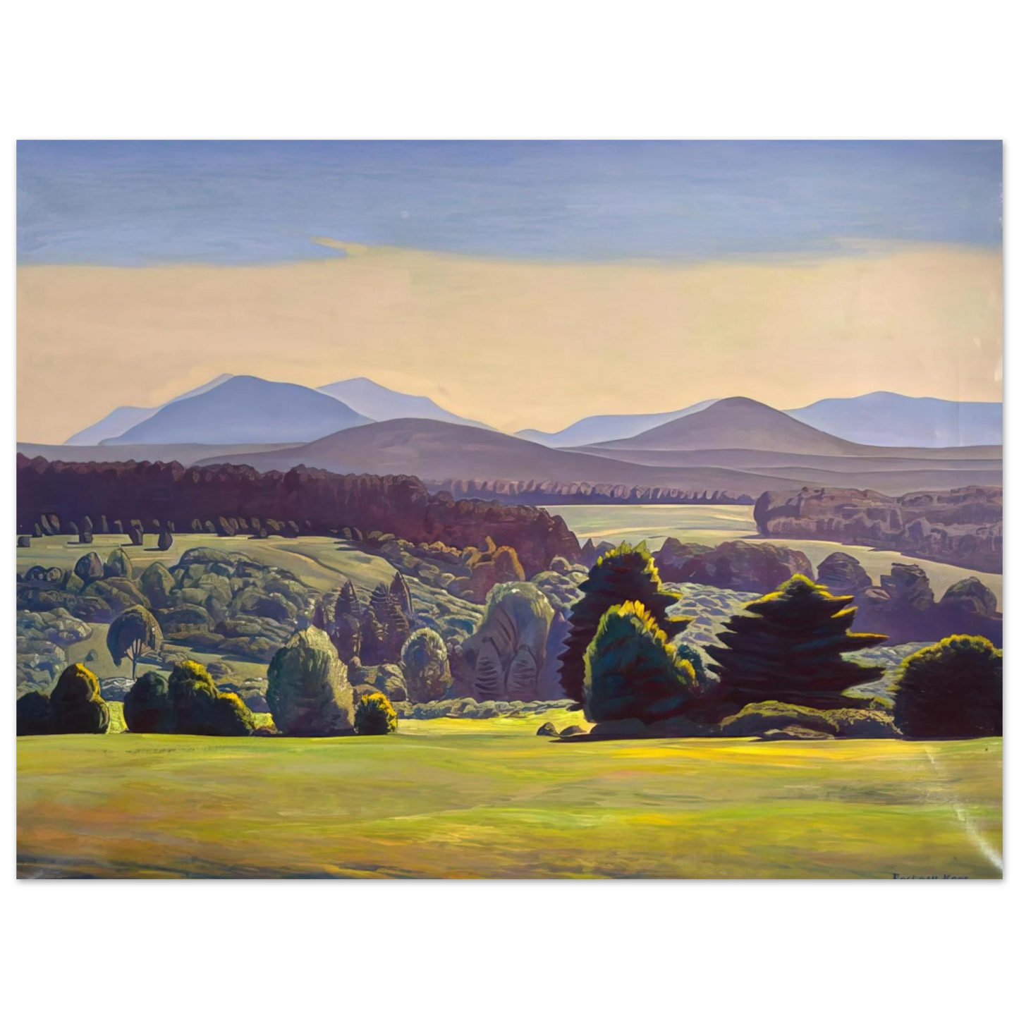 Rockwell Kent - Summer Day. Asgaard Fine Art Poster - Default Title