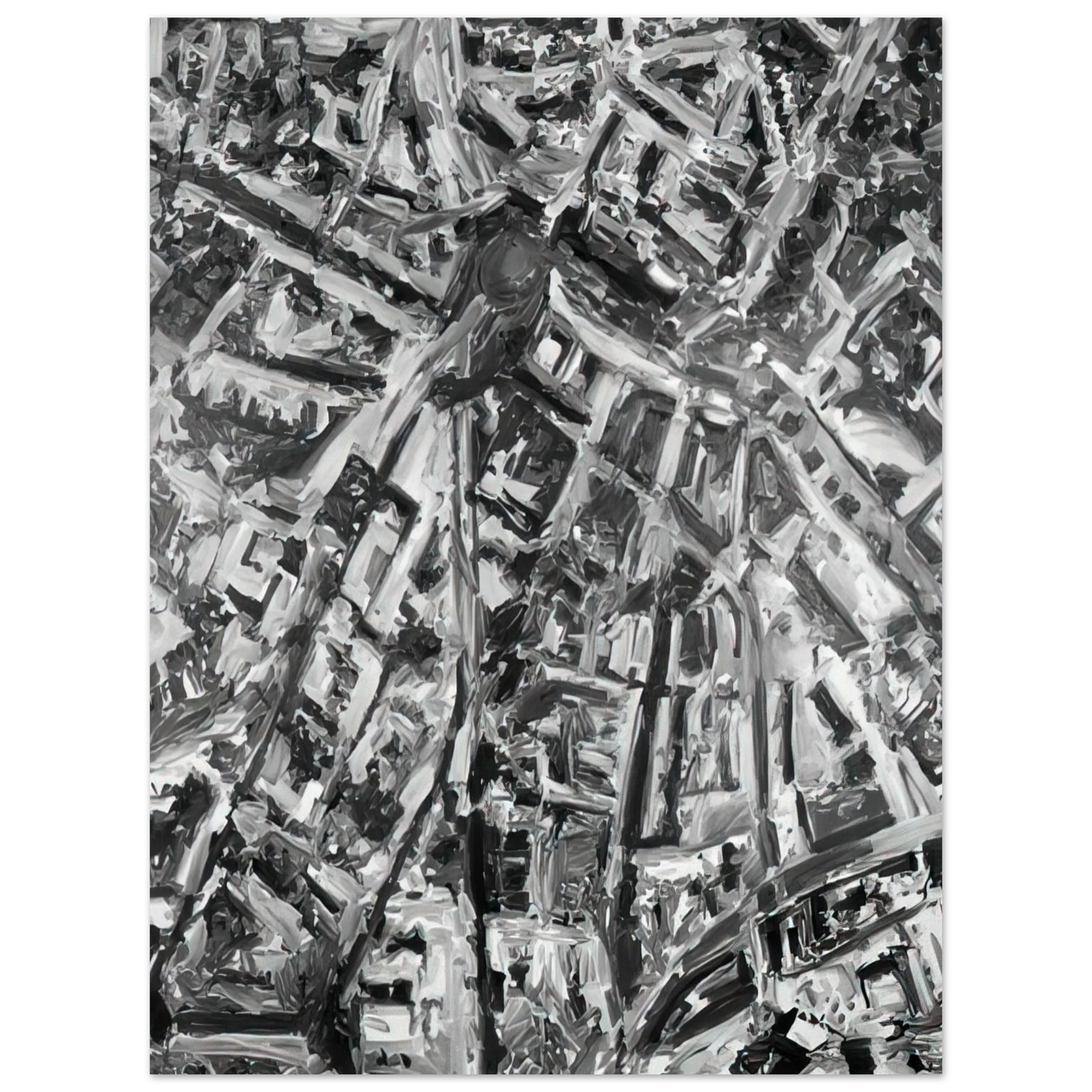 Gerhard Richter - TOWNSCAPE PL 1970 Fine Art Poster - Default Title