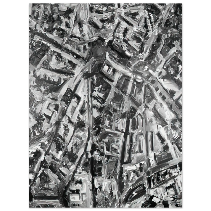 Gerhard Richter - TOWNSCAPE PL 1970 75x100 cm / 30x40inches Fine Art Poster