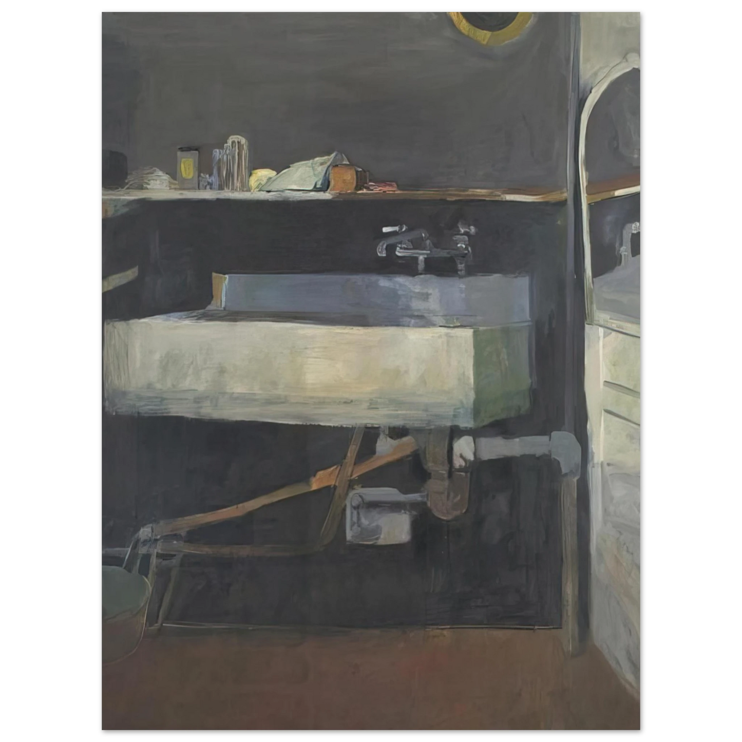 Richard Diebenkorn - Corner of Studio – Sink Fine Art Poster - Default Title