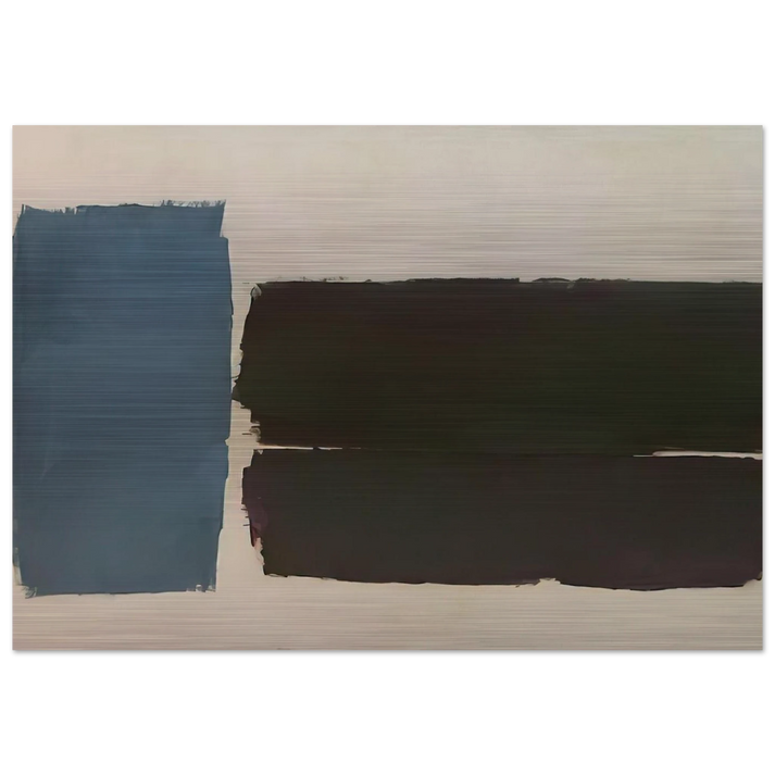 Untitled - 1963 - Ray Parker Brushed Aluminum Print - 70x100 cm / 28x40 inches | Ray Parker Aluminum Print | Ray Parker Prints