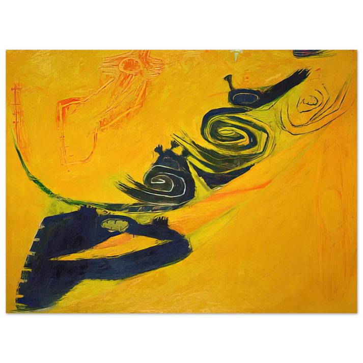 Frank Lobdell - Summer - 1962 75x100 cm / 30x40inches Fine Art Poster
