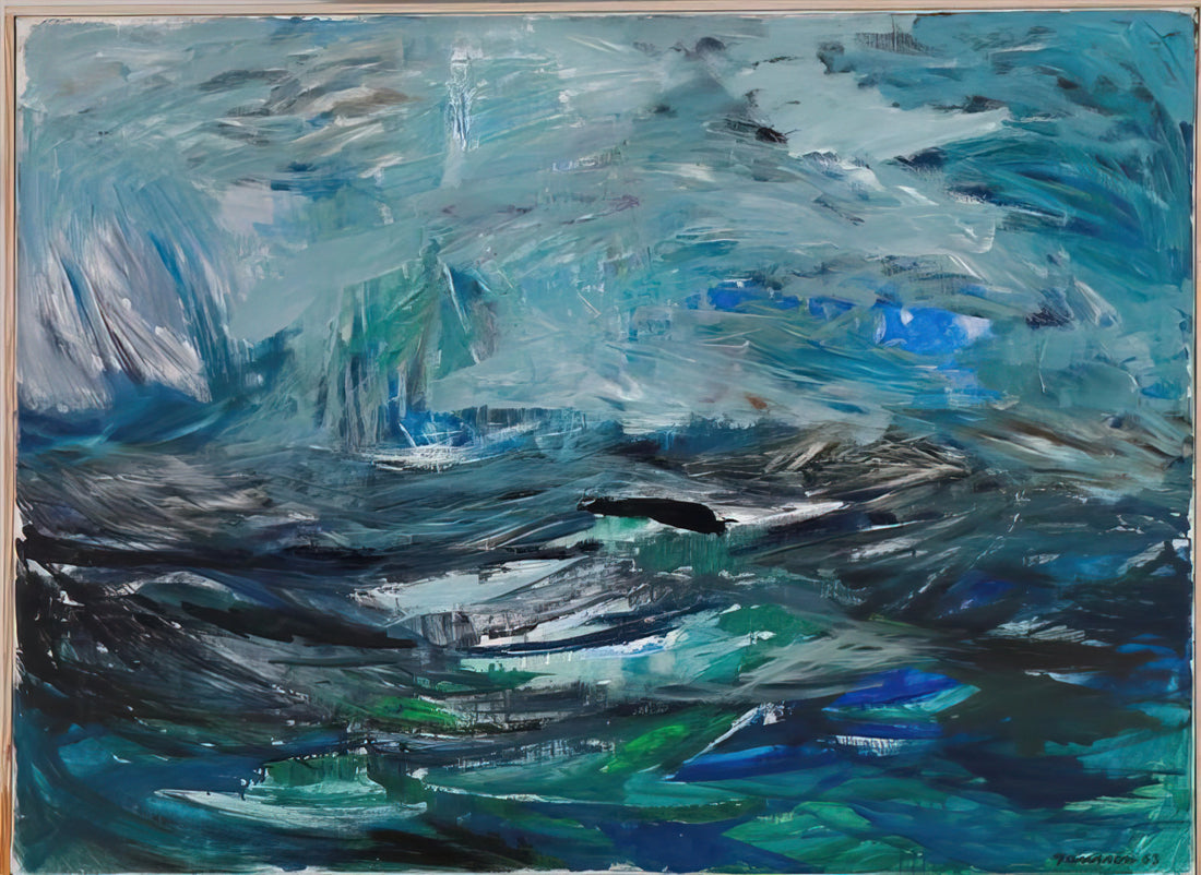 9780500094334: The Definitive Guide to Tove Jansson's Art and Legacy - Abstract Sea - 1963 by Tove Jansson