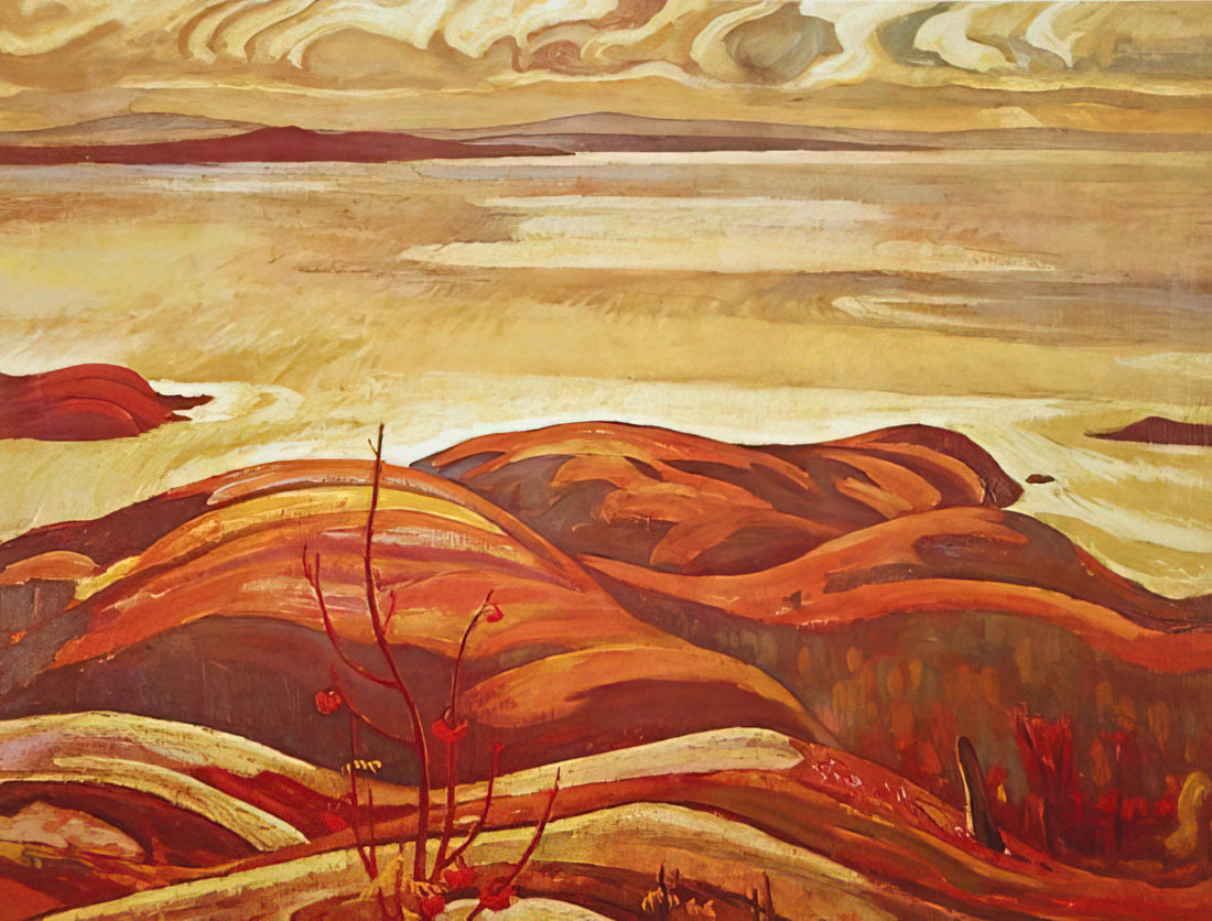 A.Y. Jackson for Sale: Acquiring Works by Canada's Iconic Group of Seven Painter - North Shore, Lake Superior - 1926 by A.Y. Jackson