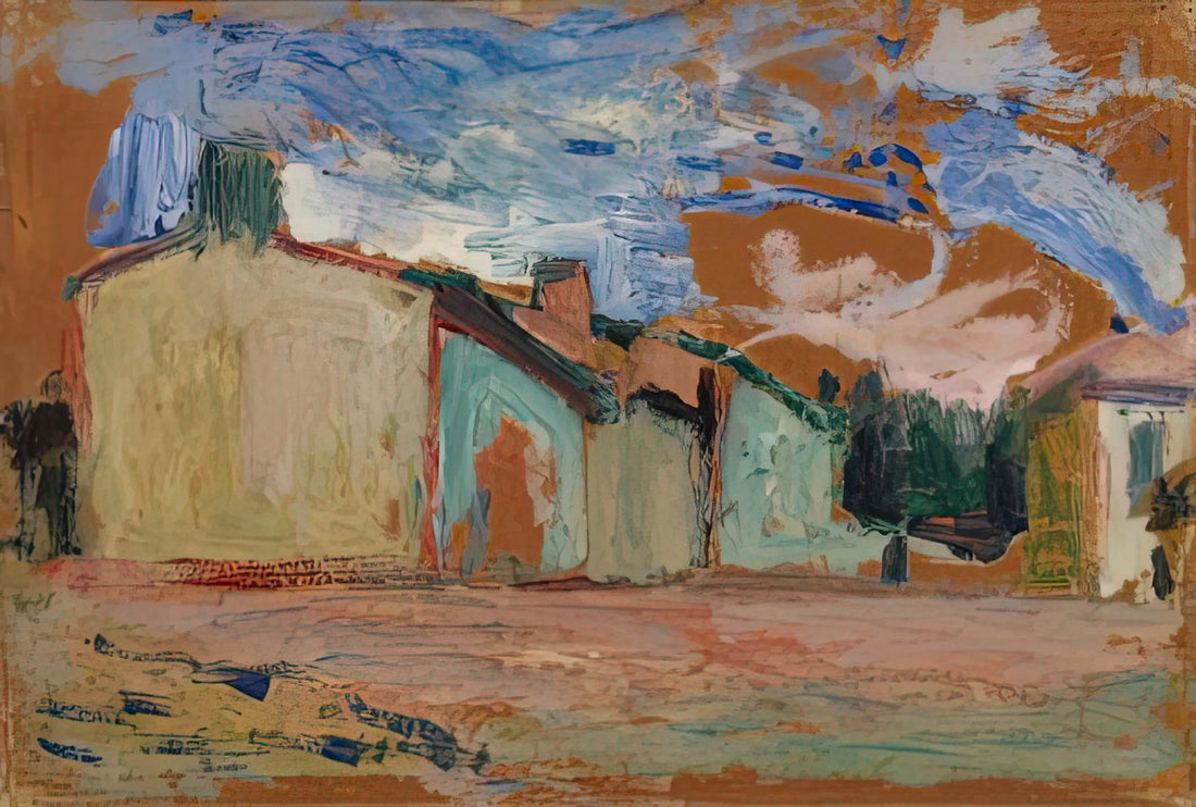 Académie Matisse: The Revolutionary Art School That Shaped Modern Painting - HOUSES FENOUILLET 1898 by Henri Matisse