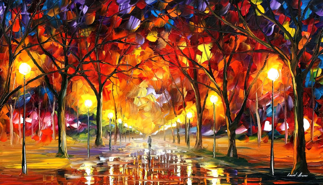 Afremov Prints: A Collector's Guide to the Vibrant World of Leonid Afremov's Art - Leonid Afremov by Leonid Afremov