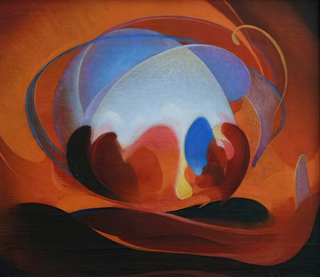 Agnes Lawrence Pelton: The Mystical Visionary of American Transcendental Painting - Radiance - 1929 by Agnes Lawrence Pelton
