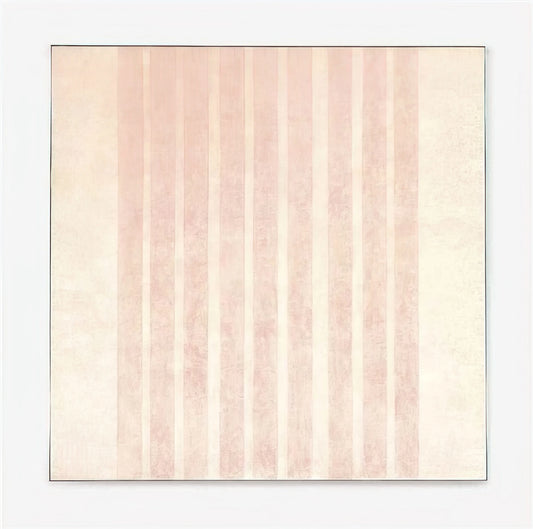 Agnes Martin Portrait: The Quiet Power of Minimalist Expression - Untitled #13 by Agnes Martin