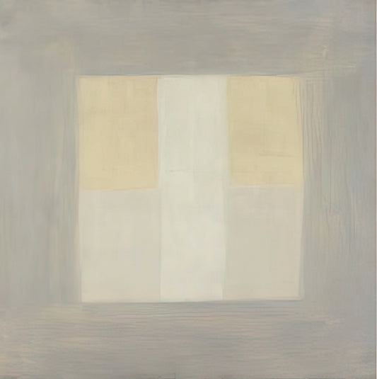 Agnes Martin Reproductions: The Quiet Power of Minimalist Masterpieces - Desert Rain by Agnes Martin