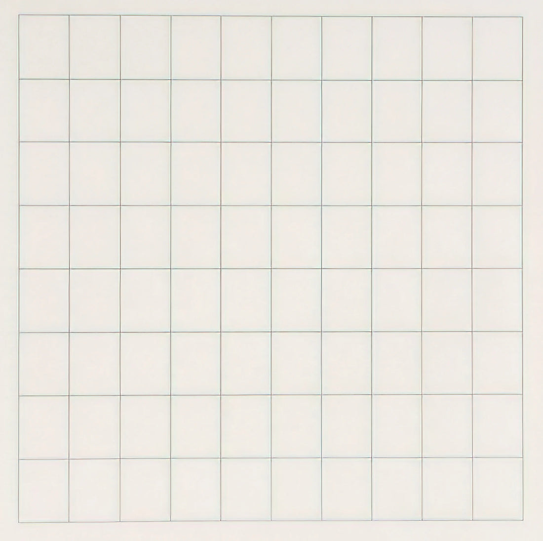 Agnes Martin Sculpture: The Unseen Dimension of a Minimalist Master - On a clear day, #1 by Agnes Martin