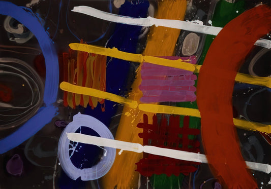 Albert Irvin Canvas: The Vibrant Legacy of a British Abstract Expressionist - Buchanan - 1987 by Albert Irvin