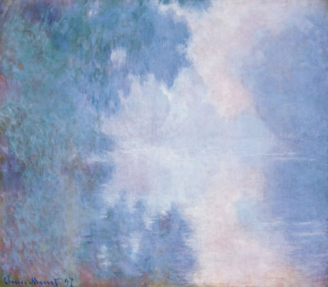 Albertina Monet: A Masterpiece of Impressionist Artistry and Its Enduring Legacy - Morning on the Seine, Mist by claude monet