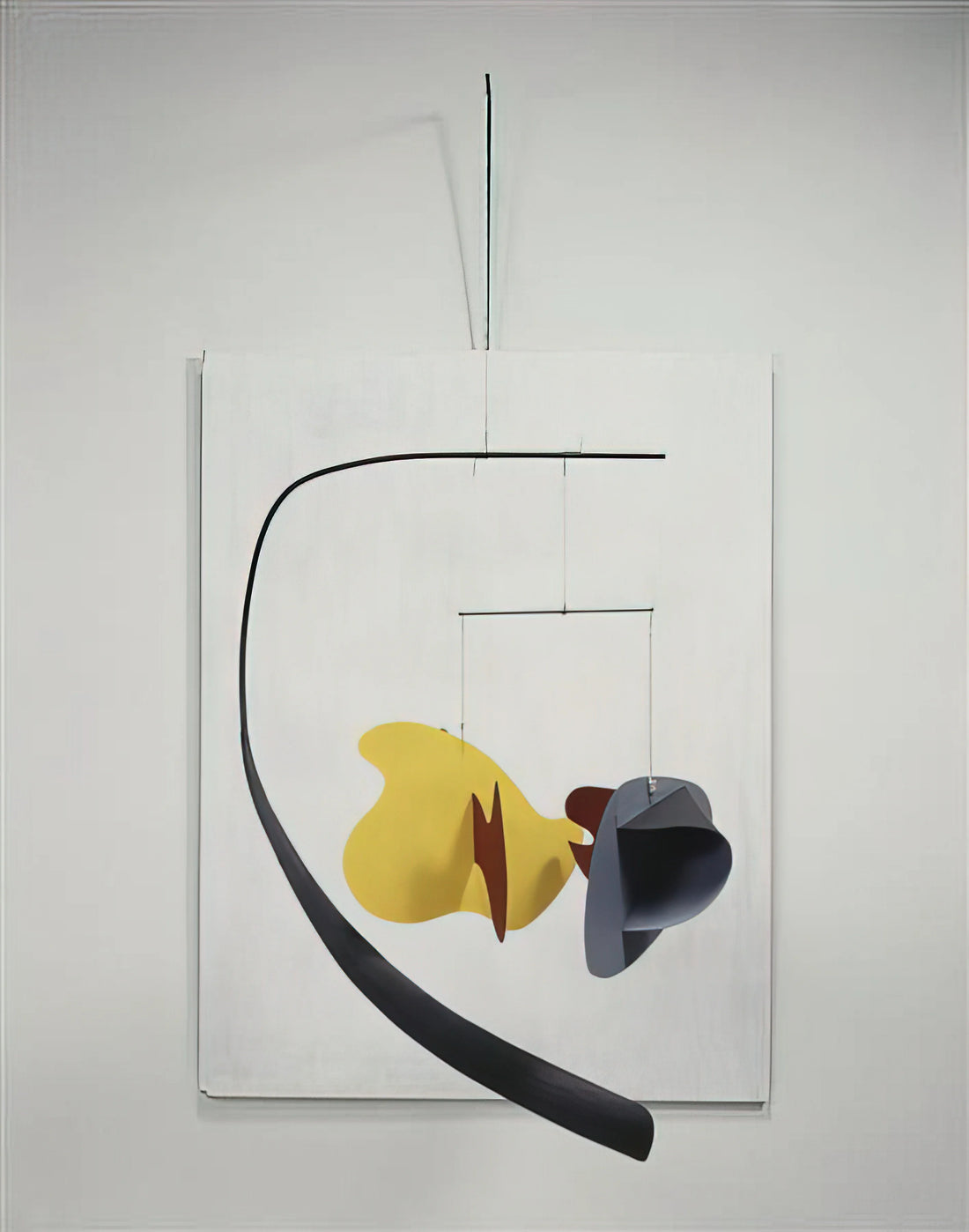 Alexander Calder (1898–1976): The Kinetic Visionary Who Redefined Modern Sculpture - WHITE PANEL 1936 by Alexander Calder