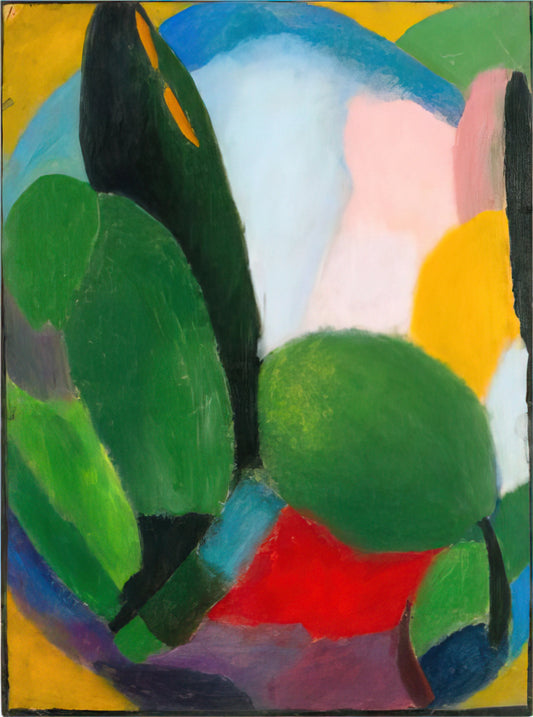 Alexej von Jawlensky Paintings: The Spiritual Journey of a Modernist Master - VARIATION 1916 by Alexej von Jawlensky