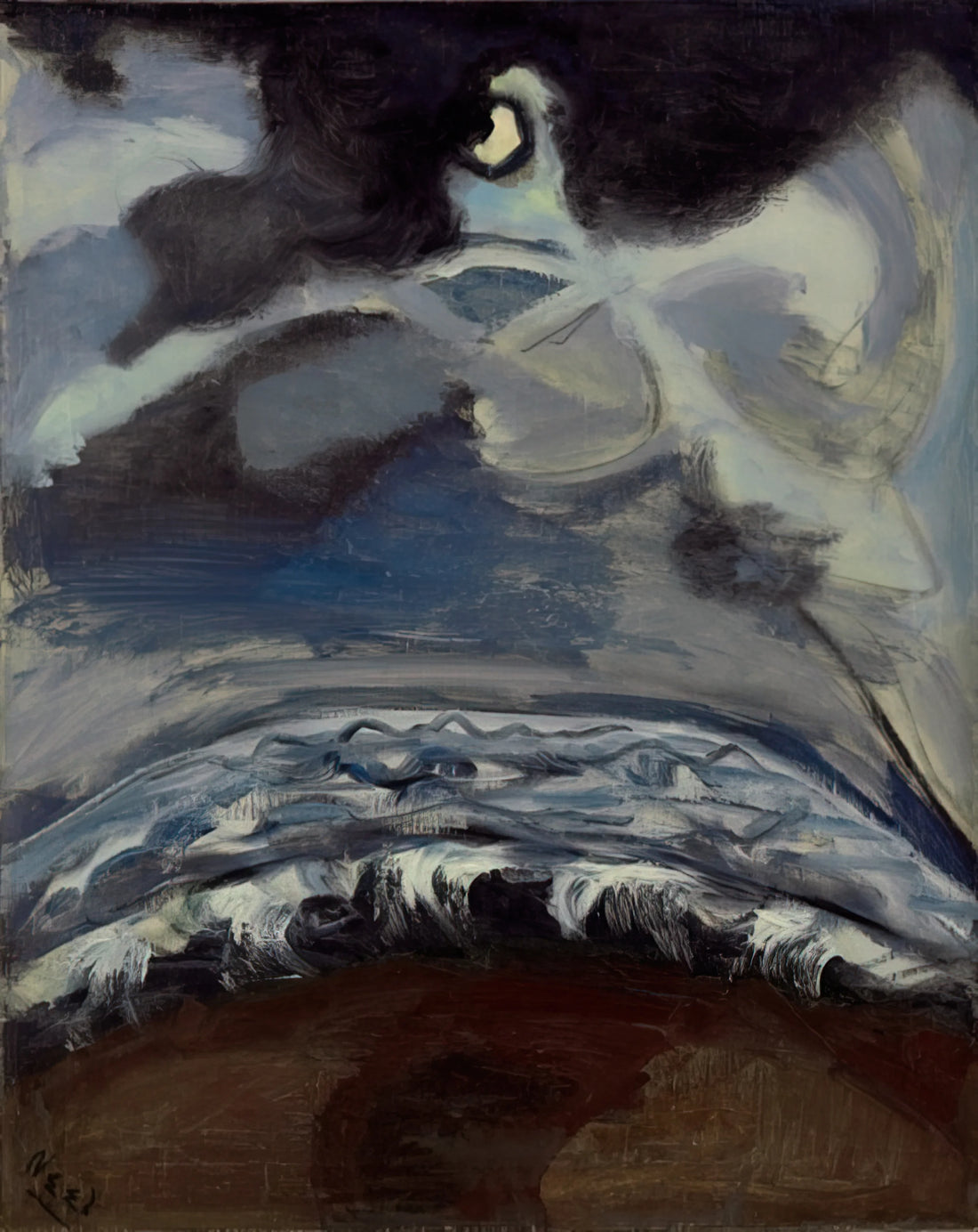Alice Neel Paint: The Unflinching Humanity of a 20th Century Portrait Master - The Sea by Alice Neel