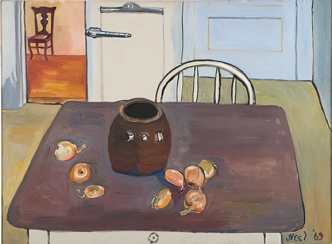 Alice Neel Paintings for Sale: A Collector's Guide to Her Unflinching Portraits and Legacy - Still Life Spring Lake by Alice Neel