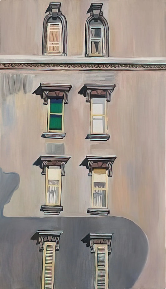Alice Neel: The Unflinching Portrait Artist Who Redefined American Realism - Windows no. 2 by Alice Neel