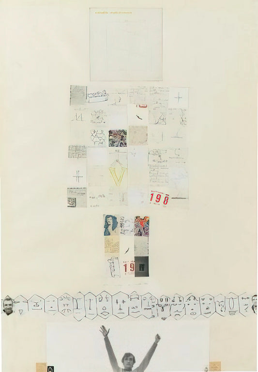Alighiero Boetti Art: Unraveling the Conceptual Tapestry of a Postmodern Master - UNTITLED 1980 by Alighiero Boetti