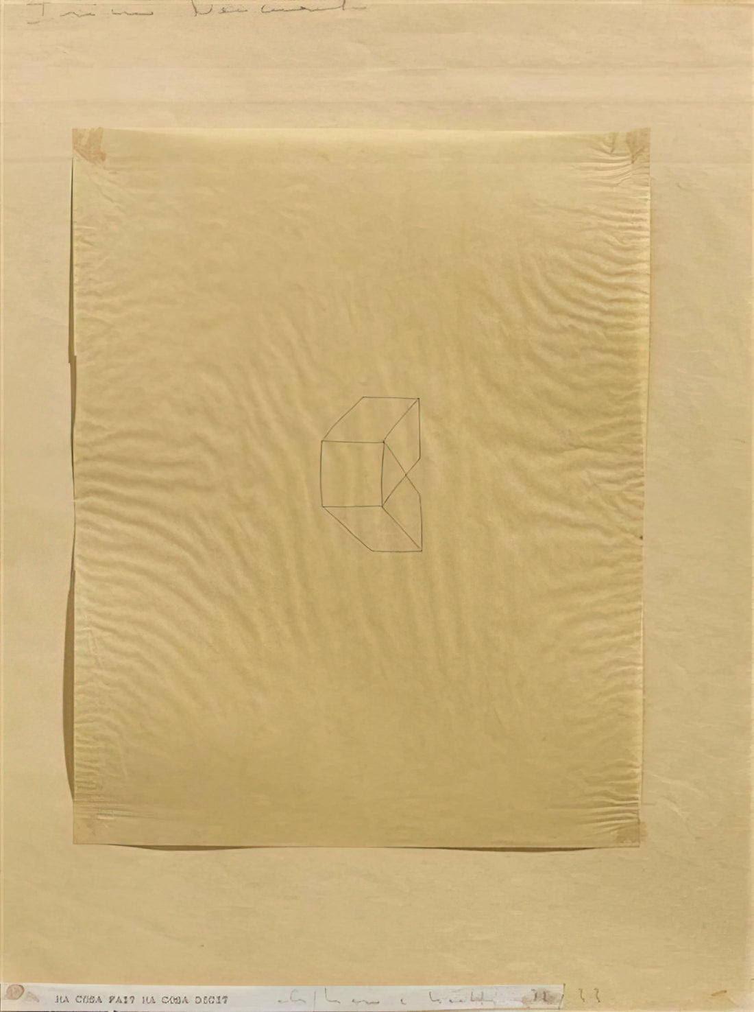 Alighiero Boetti at MoMA: Exploring the Conceptual Master's Enduring Legacy - MA COSA FAI MA COSA DICI 1972 by Alighiero Boetti