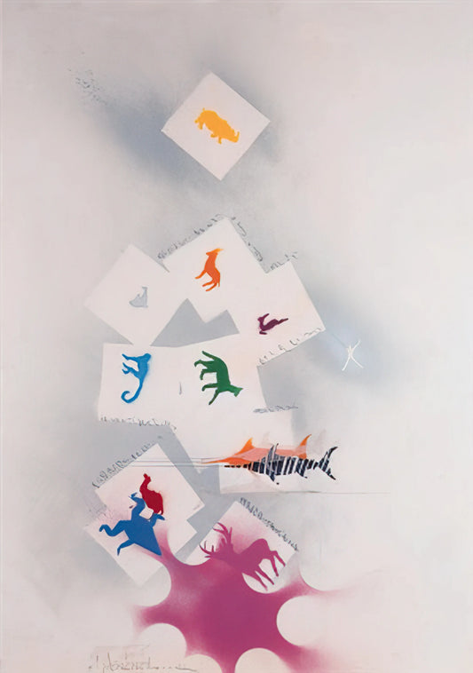 Alighiero e Boetti: The Conceptual Cartographer of Order and Chaos - UNTITLED 2 by Alighiero Boetti